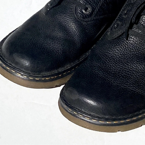 DOC MARTENS Men’s Rico Chukka Mid Rise Black Pebbled Leather Short Boots size 12 main image 4